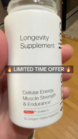 🔥 TIMELINE 🔥 LIMITED TIME OFFER 🔥Free shipping 🔥 Mitopure Softgels by Timeline | Urolithin A, Clinically Proven Supplement for Healthy Aging, Cellular Renewal & Muscle Strength - 1 Month Supply#supplements #healthyaging #timeline #cellularhealth 