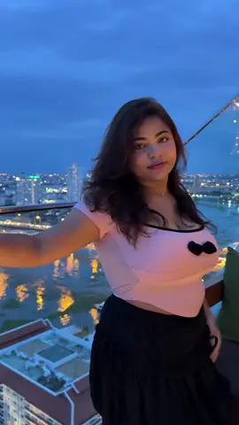 ভিউটা কেমন? #heavenfariha #OOTD #fashion #grwm #outfit 