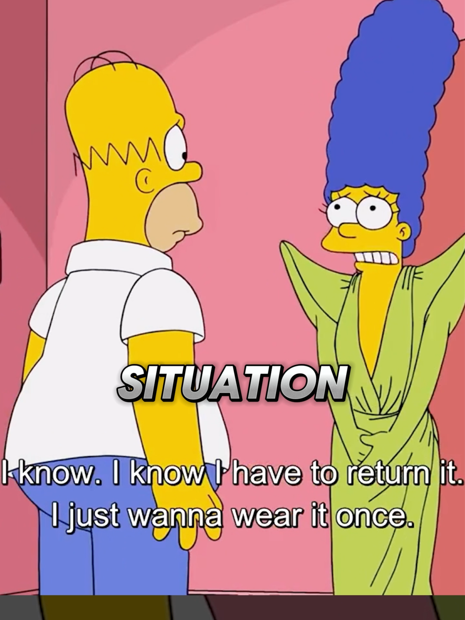 Homer, in order to not forget Marge's birthday,marked it on the calendar a year in advance.#tiktok #fyp #foryou #thesimpsons