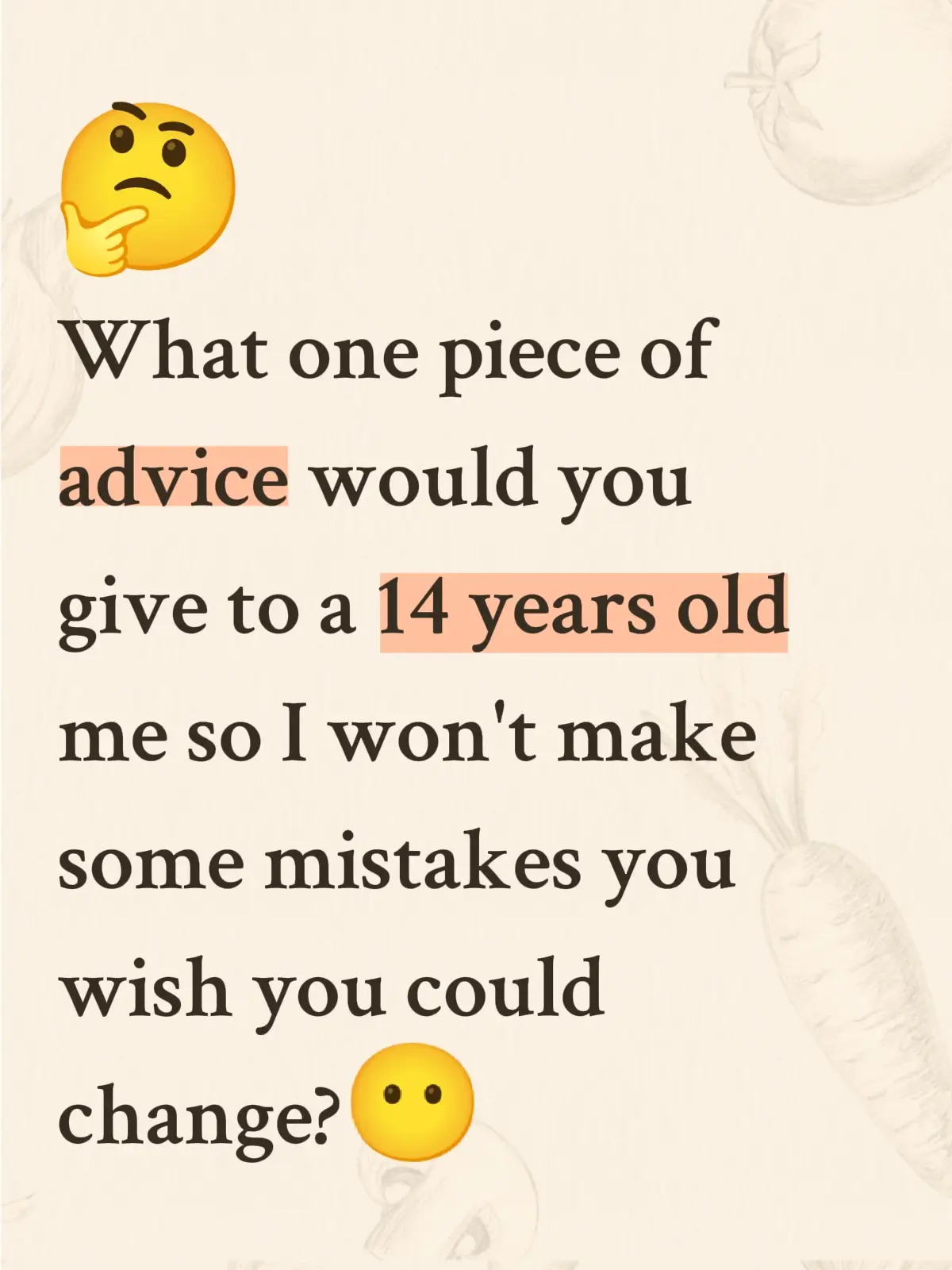 #advice#life#lessonsforlife #fyp#hatred  please give me one advice you would give to your younger sister 🙂