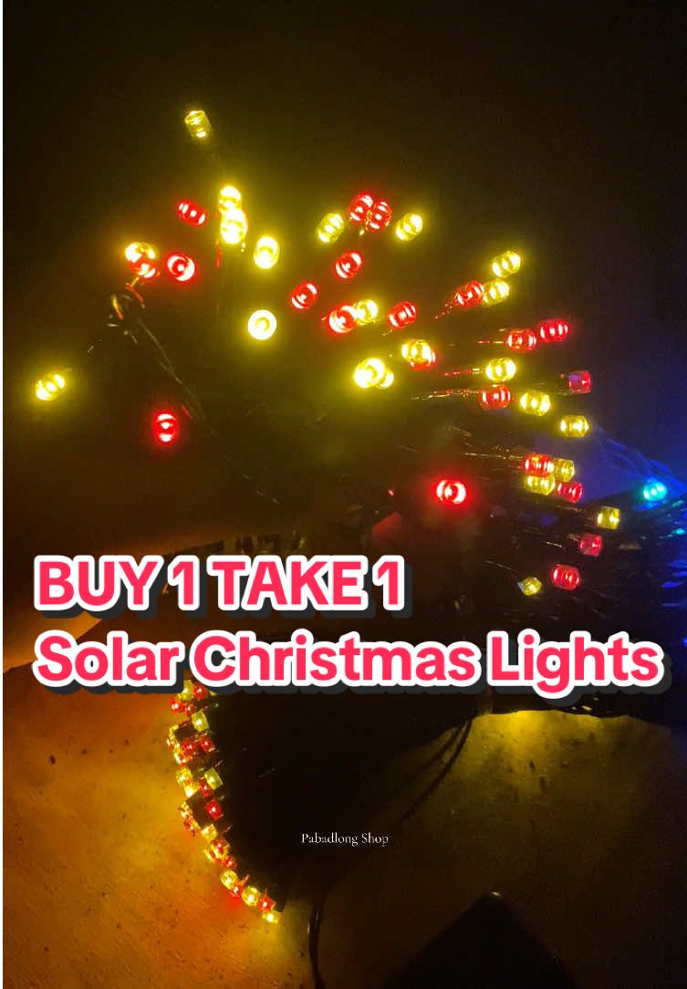 Walang babayan na kuryente dito 😱😱 #solarchristmaslights #solarchristmaslight #christmaslights #buy1take1christmaslight #pabadlongshop 