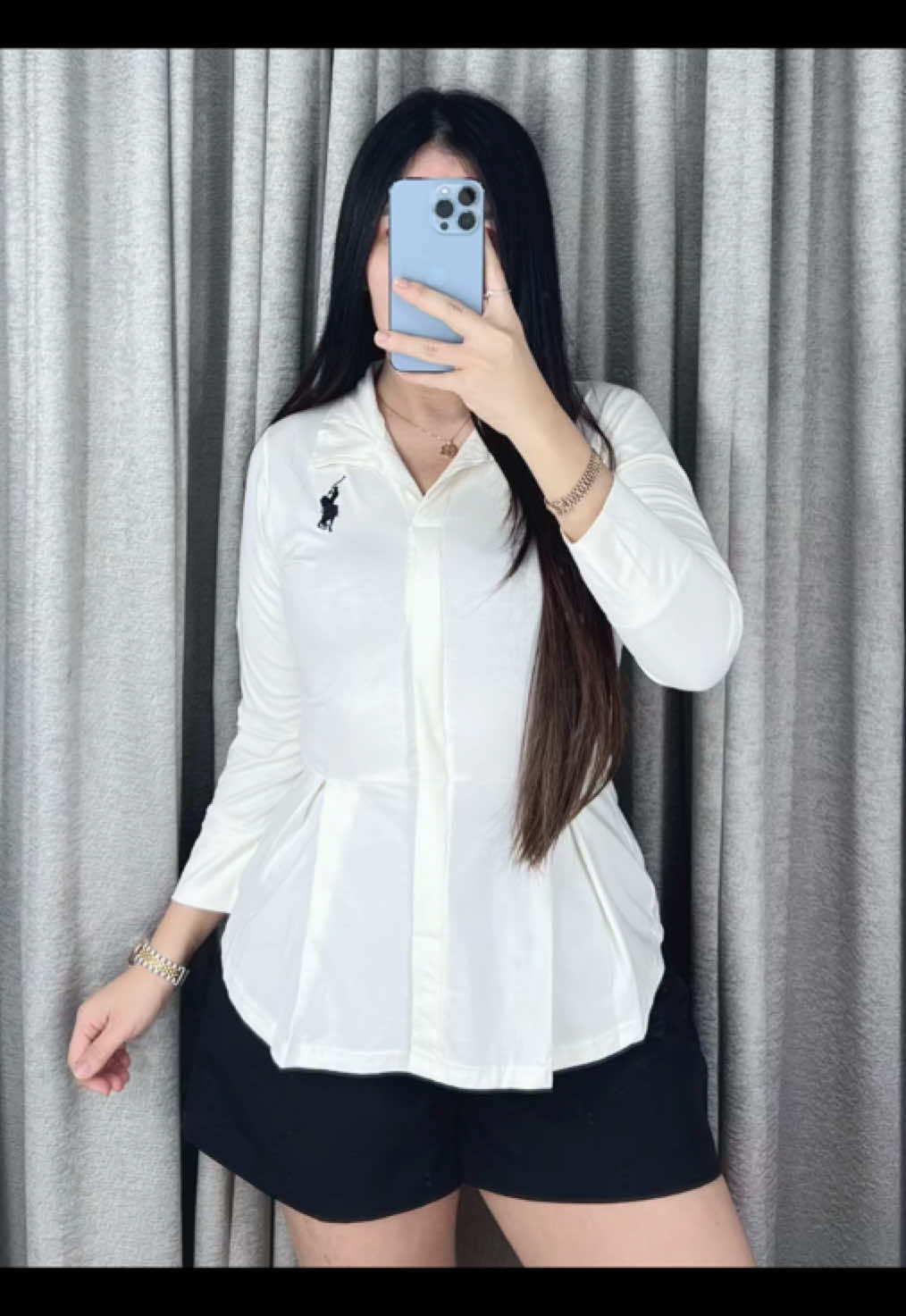 Emilie Top Atasan Wanita Blouse Lengan Panjang#blousewanita #atasanwanita #atasankekinian #blousecantik #fyp 