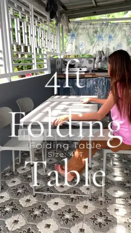 Very affordable Folding Table #heavydutyfoldingtable #foldingtable #4ftfoldingtable #affordabletable #table 