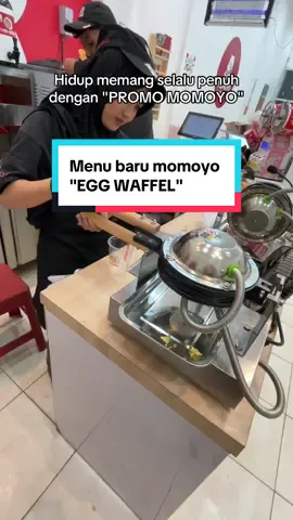 Di tag lokasi yg ada di video ini lebih murah dan hemat lho #momoyo #momoyoicecream #momoyoeggwaffle 