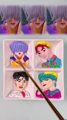 Kpop Hunters（Part172)#colormixing #kpop  #kpophunters  #mixingcolor  #art 