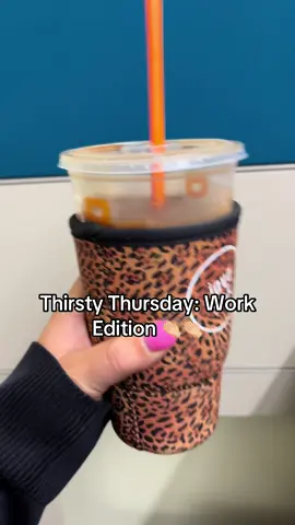 Ready for quittin time already🤪 #fyp #thirstythursday #icedcoffee #workhumor #workingmom 