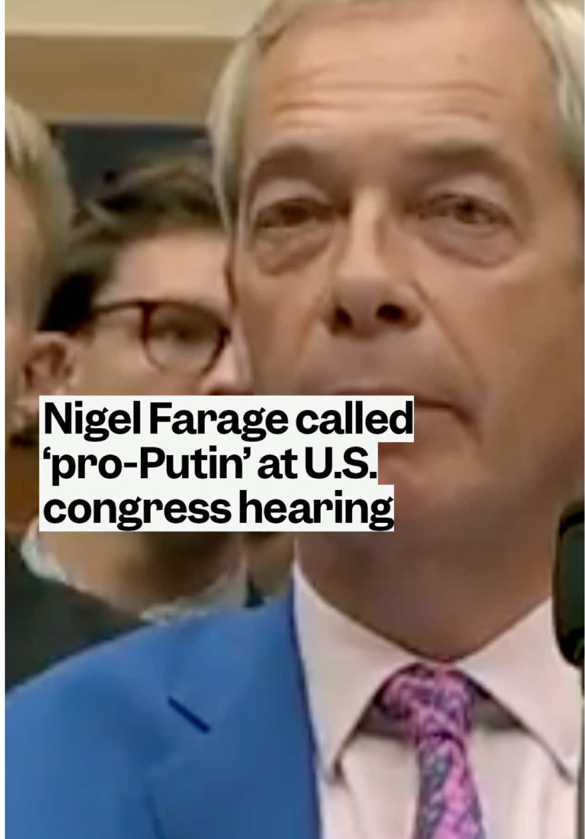 Democrats accuse Reform leader Nigel Farage of being a ‘Trump sycophant’ at a ...punchy congressional hearing on censorship.