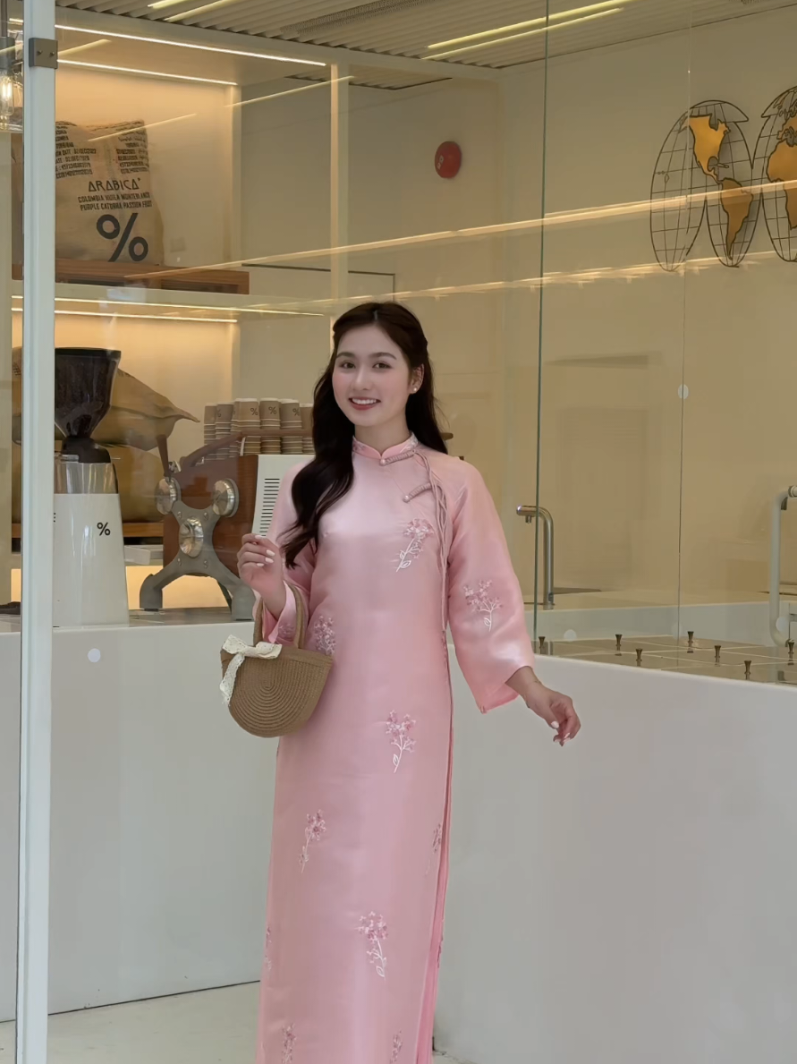 BST thứ 2 ra mắt, chị em tham khảo mặc dịp lễ trung thu, đi tiệc hay chị em có chiều cao khiêm tốn mặc rất hợp lý #viral #xuhuong #aodai #ilovemyindia 