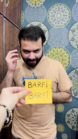 Barfi For Wife 😍 #foryoupage #foryou #fyp #viralvideos #husbandwife 