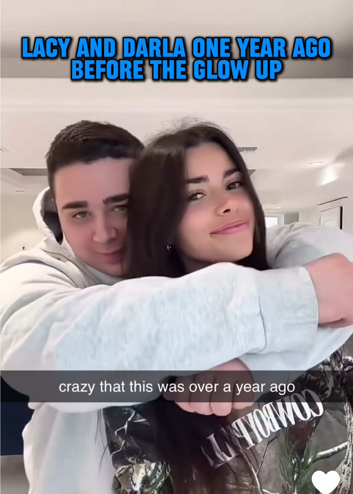 Lacy and Darla Claire one year ago before the break up and before the Lacy glow up #lacy #fyp #lacyhimself #darla #lacyclips 
