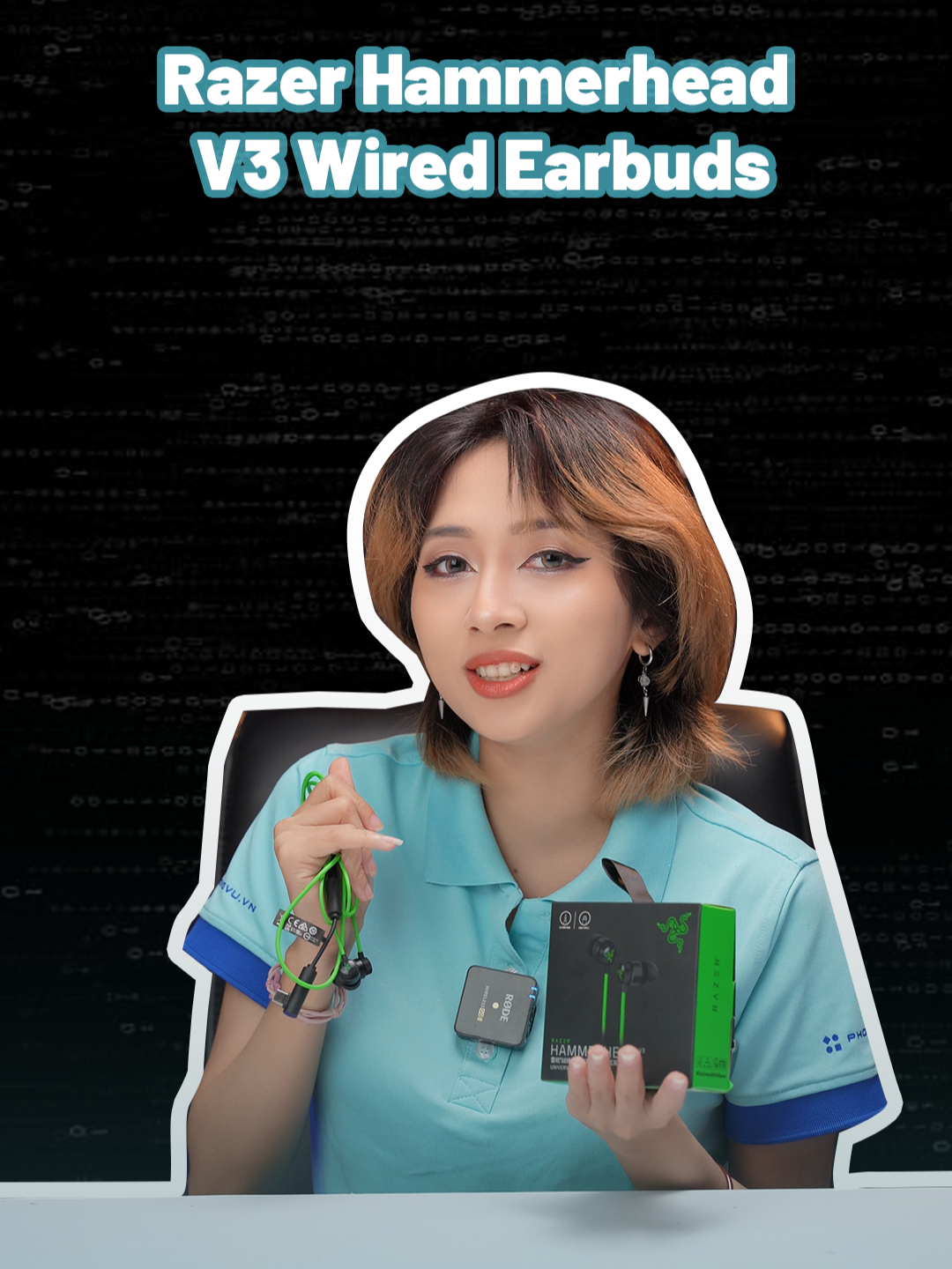 Tai nghe Razer Hammerhead V3 Wired Earbuds Đã Ra Mắt Rồi Đây! #phongvumedia #thanhcongnghe #xuhuong #gaminggear #razer