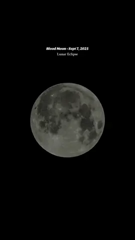 Bloodmoon Lunar Eclipse September 7th 2025. #bloodmoon #september #lunareclipse #space #moon 