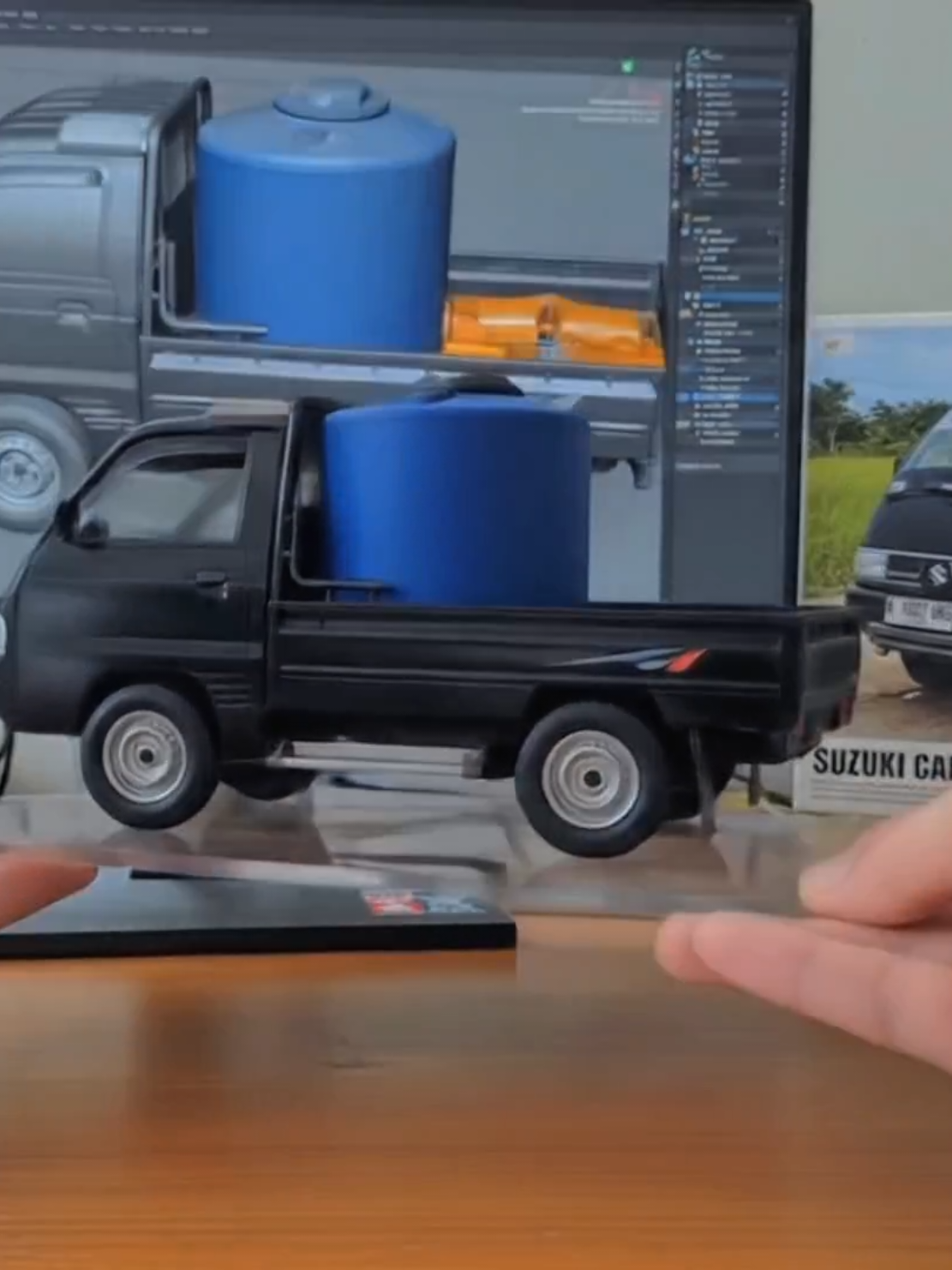 Miniatur yang lagi Viral Versi Tukang Sumur Bor #jasasumurbor 