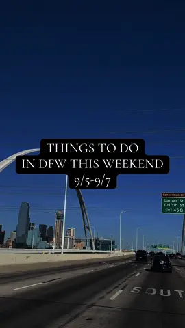 Football season is here as we step into September! Not checking for football? Here is this week’s list of things to do in DFW for this weekend. #dallastiktok #thingstodoindallas #dallastx #arlingtontx #forthworthtx 