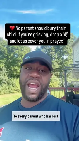 💔 No parent should have to bury their child. If you’re grieving, you’re not alone — drop a 🕊️ and let us lift you up in prayer.” Speaker: @williamkinghollis  #FaithOverFear #GodIsWithYou #HealingHearts #ChristianCommunity #PrayerChangesThings  