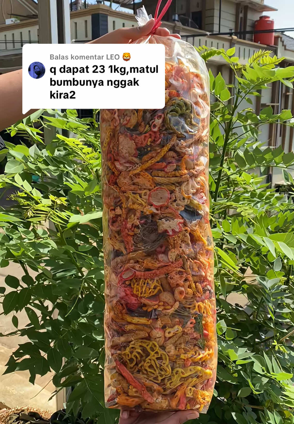Membalas @LEO 🦁  wihh mantap kak🥰🥰😍 , yuuk yg lain langsung di co ☝🏼 #seblakkering #kerupukseblak #krupukseblak #kerupuk #krupuk 