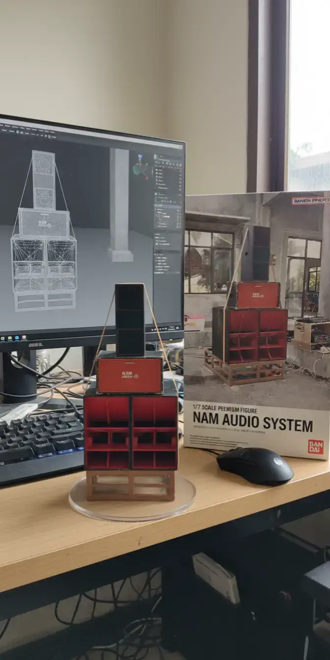 versi ai miniatur 😂😂#soundsystemjawatimur #soundsystemindonesia #soundsystem #soundminiatur 