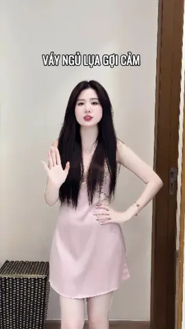 Váy ngủ lụa #dongugoicam #donguhaiday #dongulua  #suthichdep 