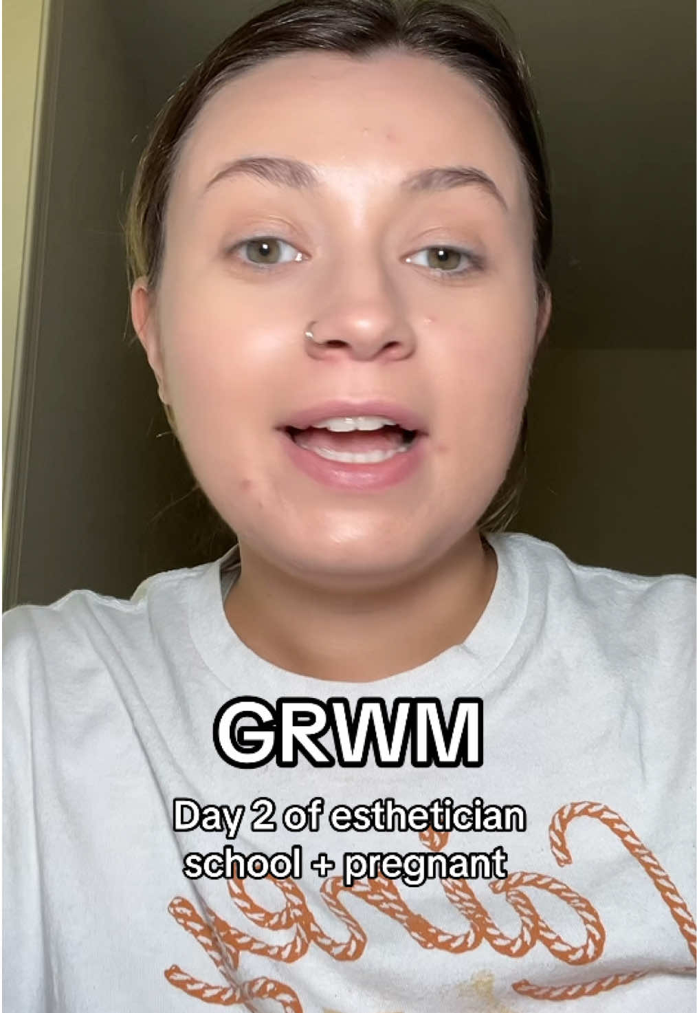 Day 2 of esthi school, I LOVE IT 😍  @NYX Professional Makeup  @ColourPop Cosmetics  @Huda Beauty  @Too Faced  @urban decay  #estheticianstudent #esthetics #school #mom #grwm 