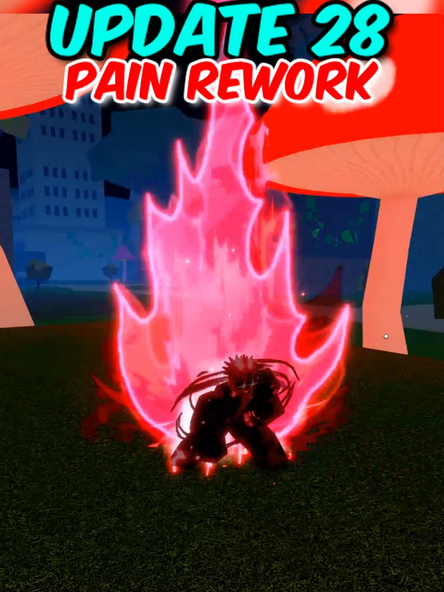 NEW Pain Rework!😱 WOOW #Bloxfruits #bloxfruit #Roblox Pain Rework showcase in Blox fruits update 28