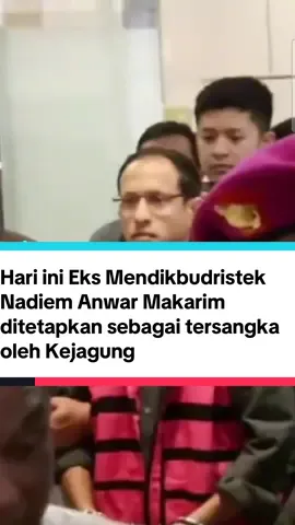 Eks Mendikbudristek Nadiem Anwar Makarim ditetapkan sebagai tersangka oleh Kejagung, Kamis (4/9), terkait kasus dugaan korupsi pengadaan laptop. 