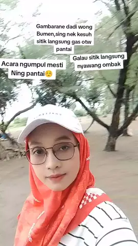 Sekali kali Ra nganggo filter 😂😂  Ben mantesi wadon ☺️ #iburumahtangga  #kebumen  #pantai  #pantaivibes  #pantaimenganti 