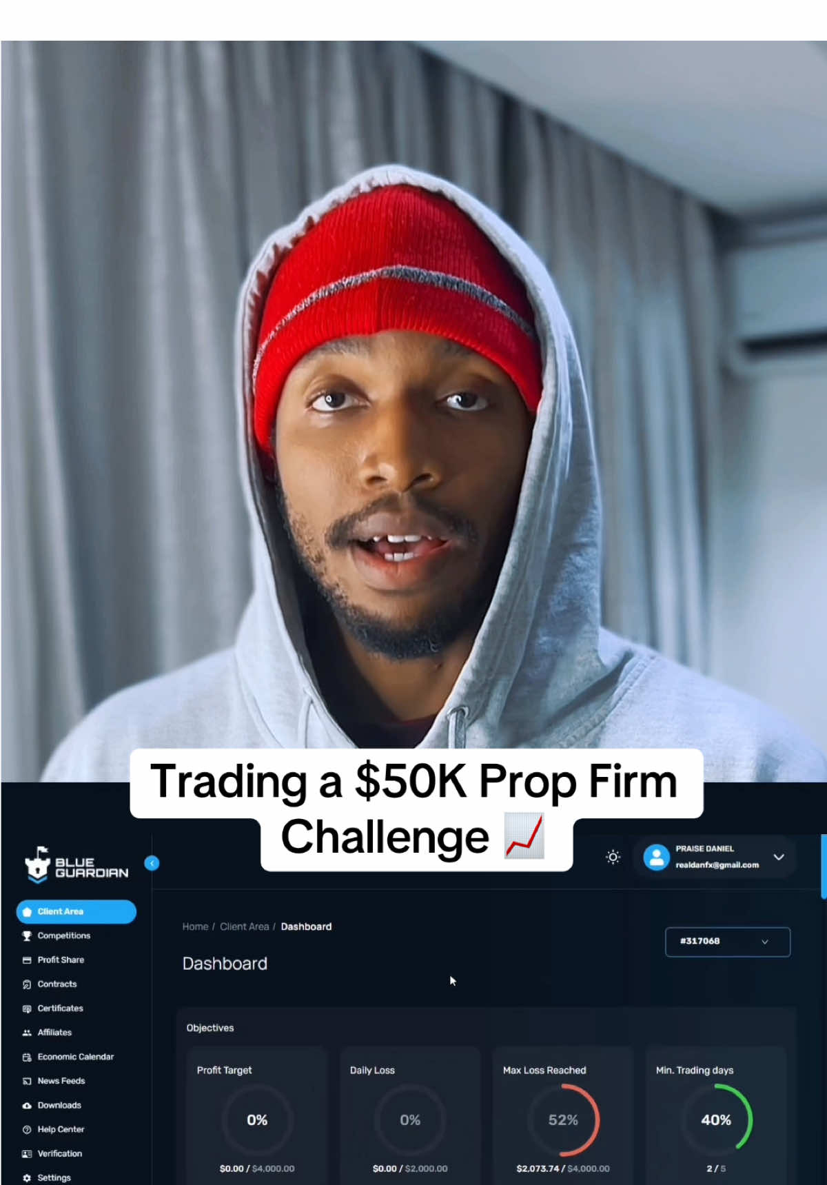Trading a $50K prop firm challenge and how it’s going…