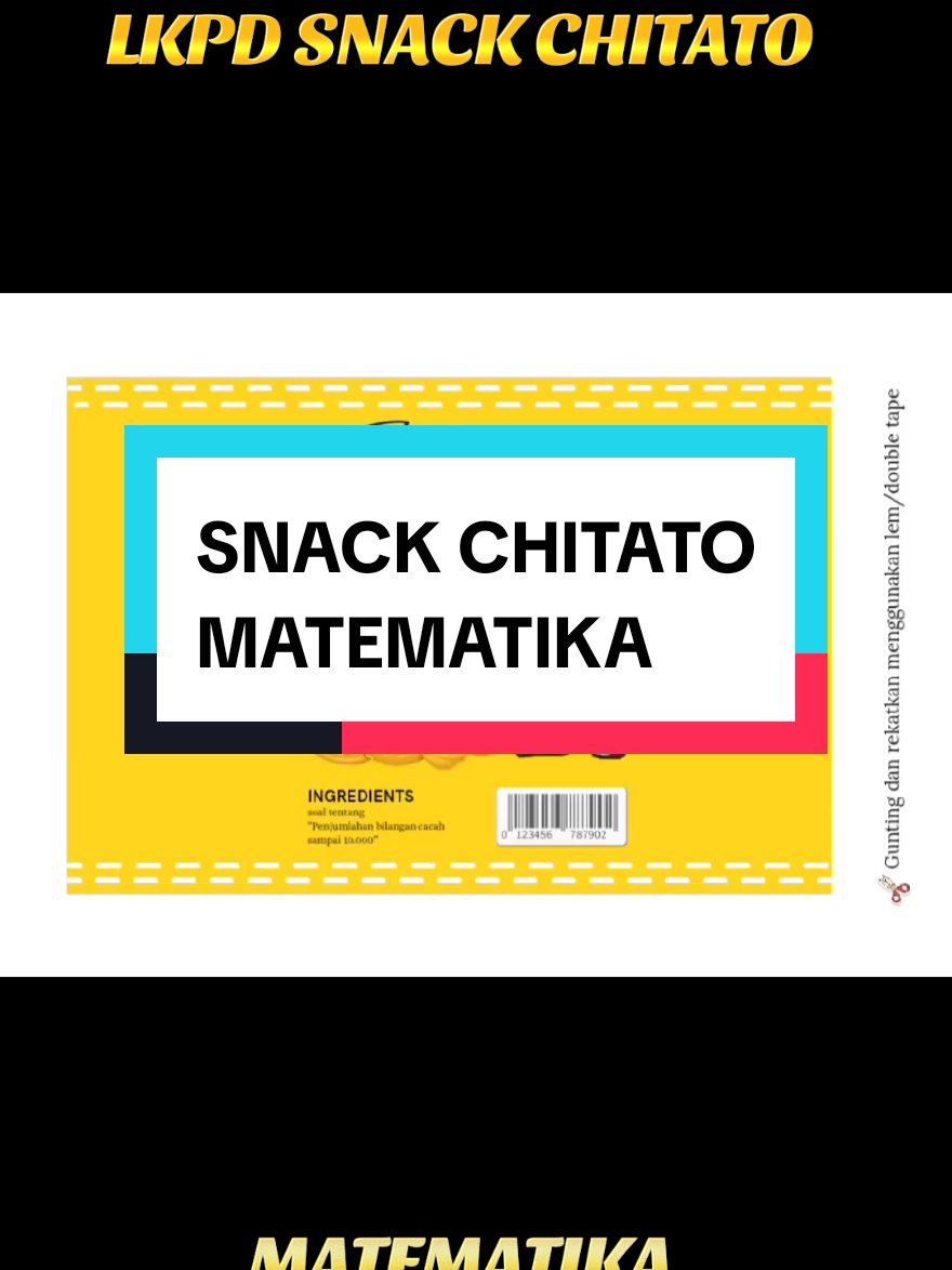 LKPD SNACK CHITATO  MATEMATIKA (template Canva) #lkpd #lkpdchitato #fyp #lkpdmatematika #lkpdseru 