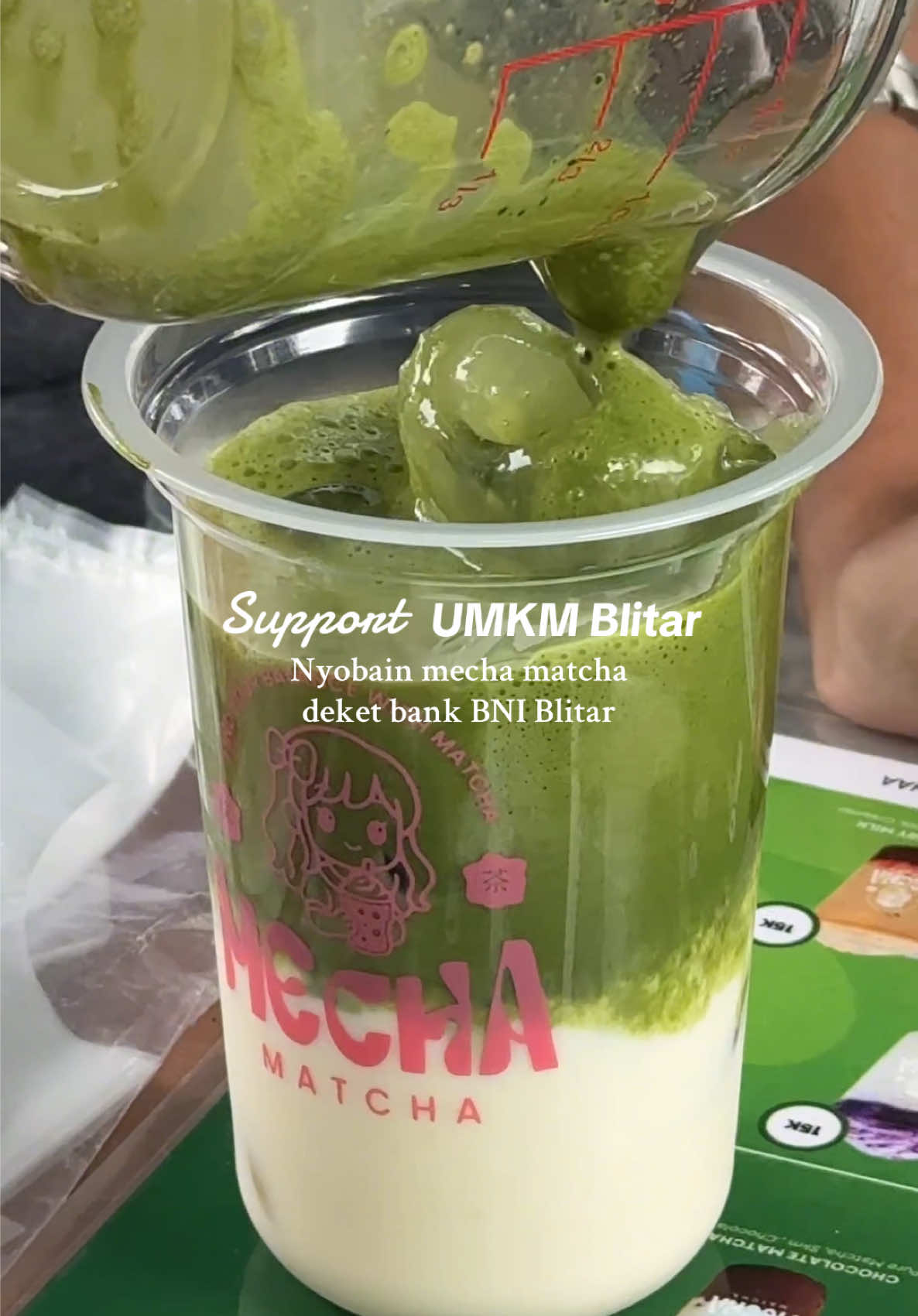 Request less sugar 👍🏻 mantep @MECHA MATCHA #blitar24jam #infoblitar #kulinerblitar 