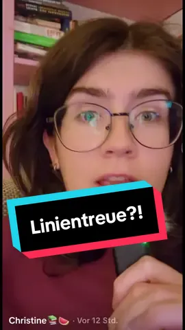 @Christine📚🍉  Disclaimer: Ich bin für einen sofortigen Waffenstillstand. Smotrich, Ben Gvir und israelische Siedler sanktionieren! Netanyahu + Kabinett vor den IGH! Hamas raus aus Gaza! Freiheit für alle Palästinenser. Auch jene, in der Westbank. Für zwei souveräne, freie und friedliche Staaten und einen dauerhaften Frieden. That being said: Wer 2025 Linientreue fordert, muss bei unserer Geschichte mit Widerstand rechnen. Dieser Entwicklung stelle ich mich entschieden entgegen. Das ist nichts anderes als antidemokratisch.  Absolut wild, dass wir jetzt tatsächlich darüber diskutieren. Dennoch sei betont: Das Problem ist nicht links, sondern Autoritarismus. Und der findet quer übers politische Spektrum statt. #Protestwählen heißt für Demokratie wählen - und Linientreue abzulehnen.