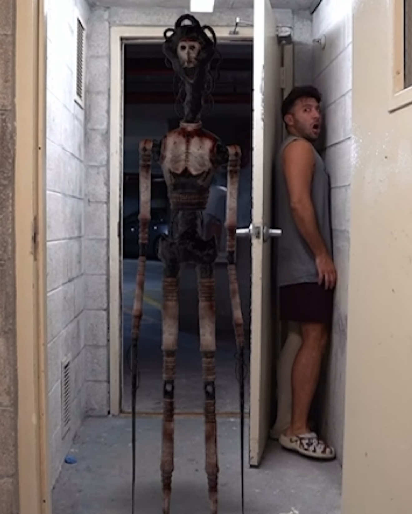 IF YOU SEE THE LOCUST IN REAL LIFE, RUN!! *HE ESCAPED FROM MY TV* | TOE THE LOCUST (Part 3) #thelocust #doctornowhere #boiledone #fyp #horrortok 