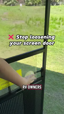 Still pulling on that flimsy slide panel to close your RV screen door? ❌  Upgrade once with the Safoner Aluminum Screen Door Grab Bar—stronger, easier, and built to last. ✨ Adjustable 17