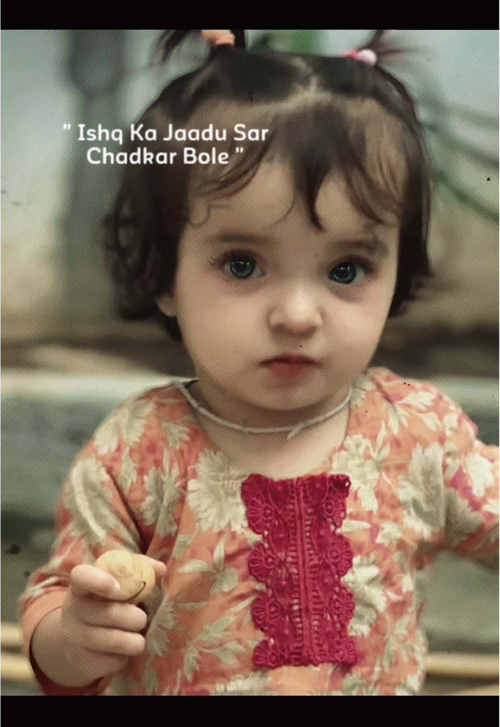 Messy hair, don’t care – she’s still my princess 👑💫#saymashallah #growmyaccount #waleedshah #PureHappiness #foryou 