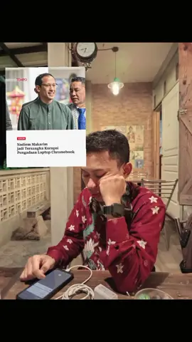 MENTRI PENDIDIKAN KASUS CHROME BOOK.  Sumber: @tempo.co  #kasusnadimmakarim  #mentripendidikan  #beritatempo  #viral 