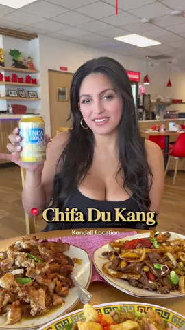 Peruvian-Chinese flavors in Miami 🔥 📍 @Chifa Du Kang – Bird Rd • Kendall • Doral Lomo Saltado + fried rice + dumplings = game changer. Tag some foodies you wanna check this place out with + save this for dinner plans 👇 #miamifood #miamieats #chifadukang #miamifoodie #miamirestaurants 