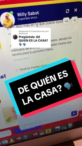 Respuesta a @Levi Barahona DE QUIÉN ES LA CASA!? 🗣️🗣️🗣️ @doñacarnechile 