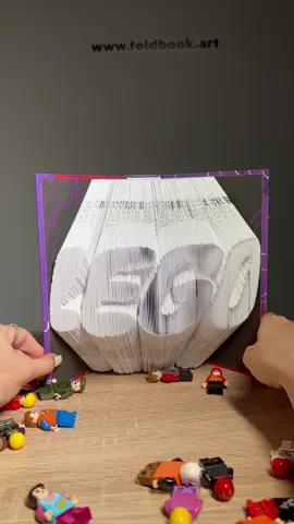 Web application: www.foldbook.art #lego #books #art #creation #DIY 