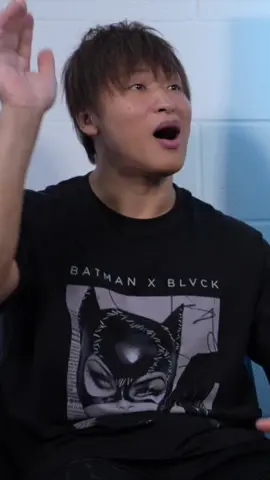Kota Ibushi’s infamous high five. #aew #heyew #kotaibushi #rjcity @All Elite Wrestling 