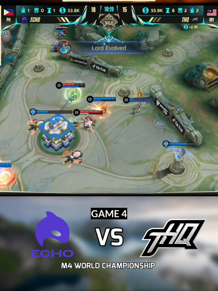 GAME 4:TEAM HAQ VS ECHO PH. M4 WORLD CHAMPIONSHIP           #MLBB #Luckystar #MLBBNEXT2025 #mlbbestmoments #mlbbesports 