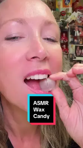 Nothing beats the crackle of wax candy in your ears 👂✨ That snap, the slow crunch, the burst of juice. 🎧 Turn your sound all the way up 🔊 and tell me which wax candy  gave you the most tingles! And try some for yourself they are so fun to eat! #ASMRcandy #WaxCandy #crunchyasmr #CandySounds #candy