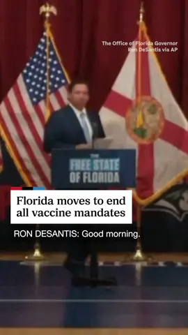 Florida is moving to be the first state in the nation to no longer require any immunizations, and shots to prevent measles and polio in children could be the first to go. Florida's surgeon general, Joseph Ladapo, announced the move at a press conference Wednesday. He said the state's Department of Health can start by ending daycare and preschool requirements for about seven vaccines that prevent whooping cough, measles, mumps, rubella, polio, hepatits B and chickenpox. Major medical organizations continue to say these shots are safe and effective, including the World Health Organization, which says that over the past half century, vaccines have saved more than 150 million lives — more than 100 million of whom were babies. Tap the link in our bio to read the full story.
