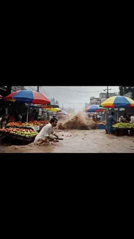 Ai flood vlog #lahore #monsoon #rains #pakistan #flood 