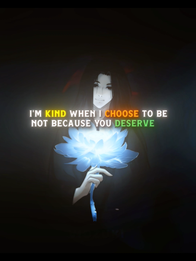 My kindness is my Nature🌚 #fangyuan #reverendinsanity #quote #motivation #fy 