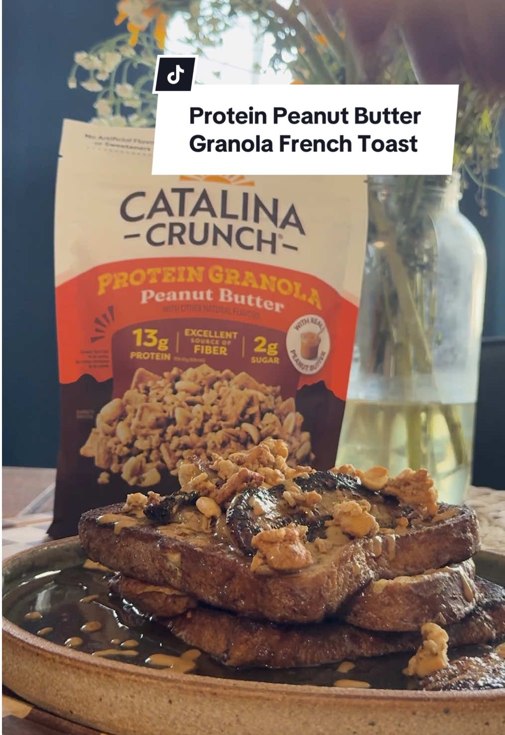 The perfect french toast doesn’t exis… #catalinacrunch #granola #breakfast #frenchtoast #Recipe