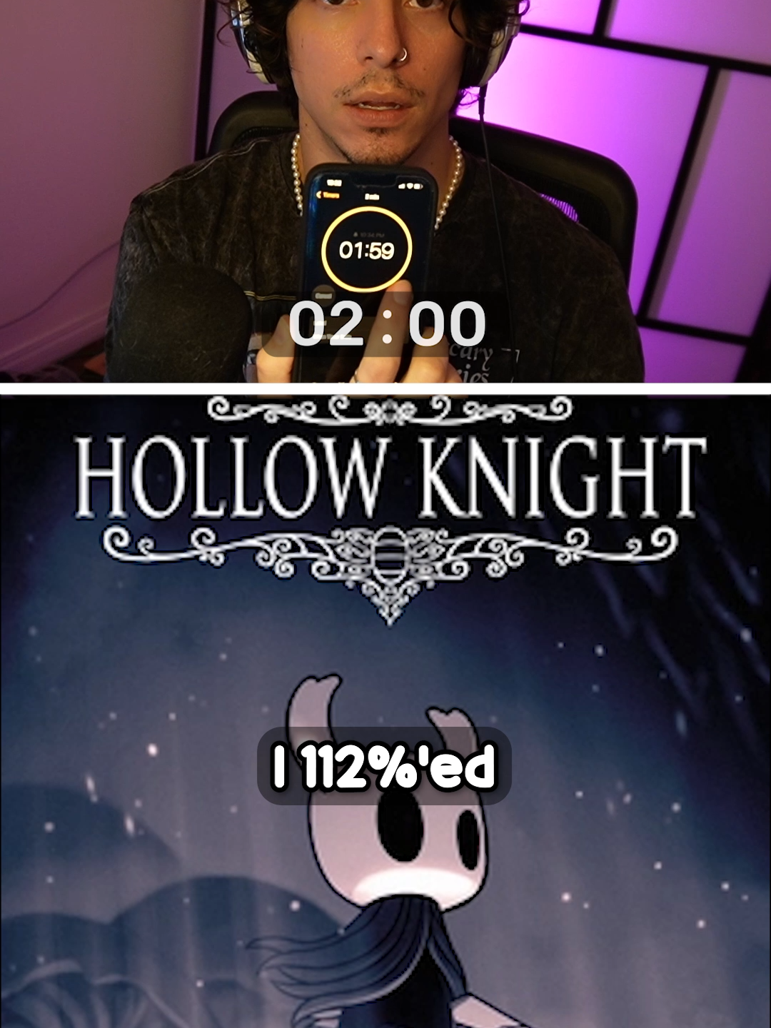 112% completed Hollow Knight, is it worth $15? #hollowknight #gaming #review