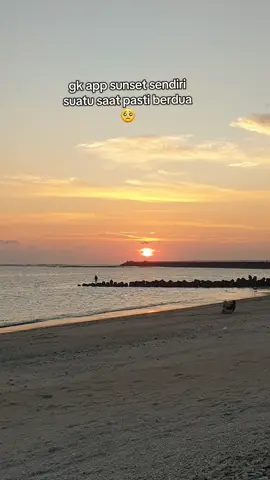 janji yah✌🤝 #sunsetjimbaranbeach  #tanpahastag  #sunsetviral🌅  #fypシ 