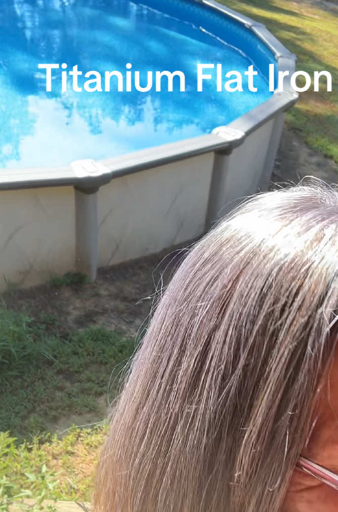 I LOVE this Titanium Flat Iron!!!!! #flatiron #titanium 
