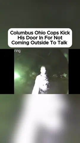 Cops Kick His Door In For Not Coming Outside To Talk #cop #police #copsoftiktok #foryoupage #foryou