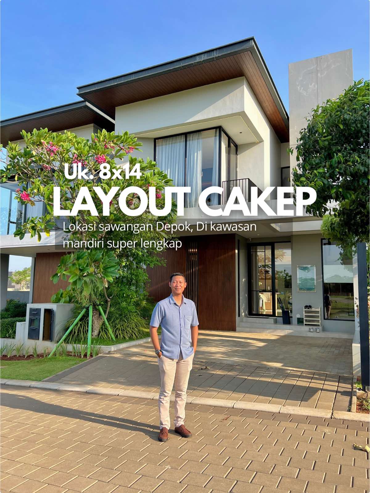 Asli ini cakep banget desain sama layoutnya, di tambah ini di kawasan mandiri yang serba lengkap clusternya deket danau lagi adem banget ah😍  More info: 081511734917