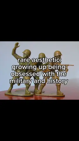am I the only one who is from a non-military family but was and still is obsessed with the military? I hope I'm not alone on this one😭 #rareaesthetic #childhood #militaryhistory #fy #plsdontflop 